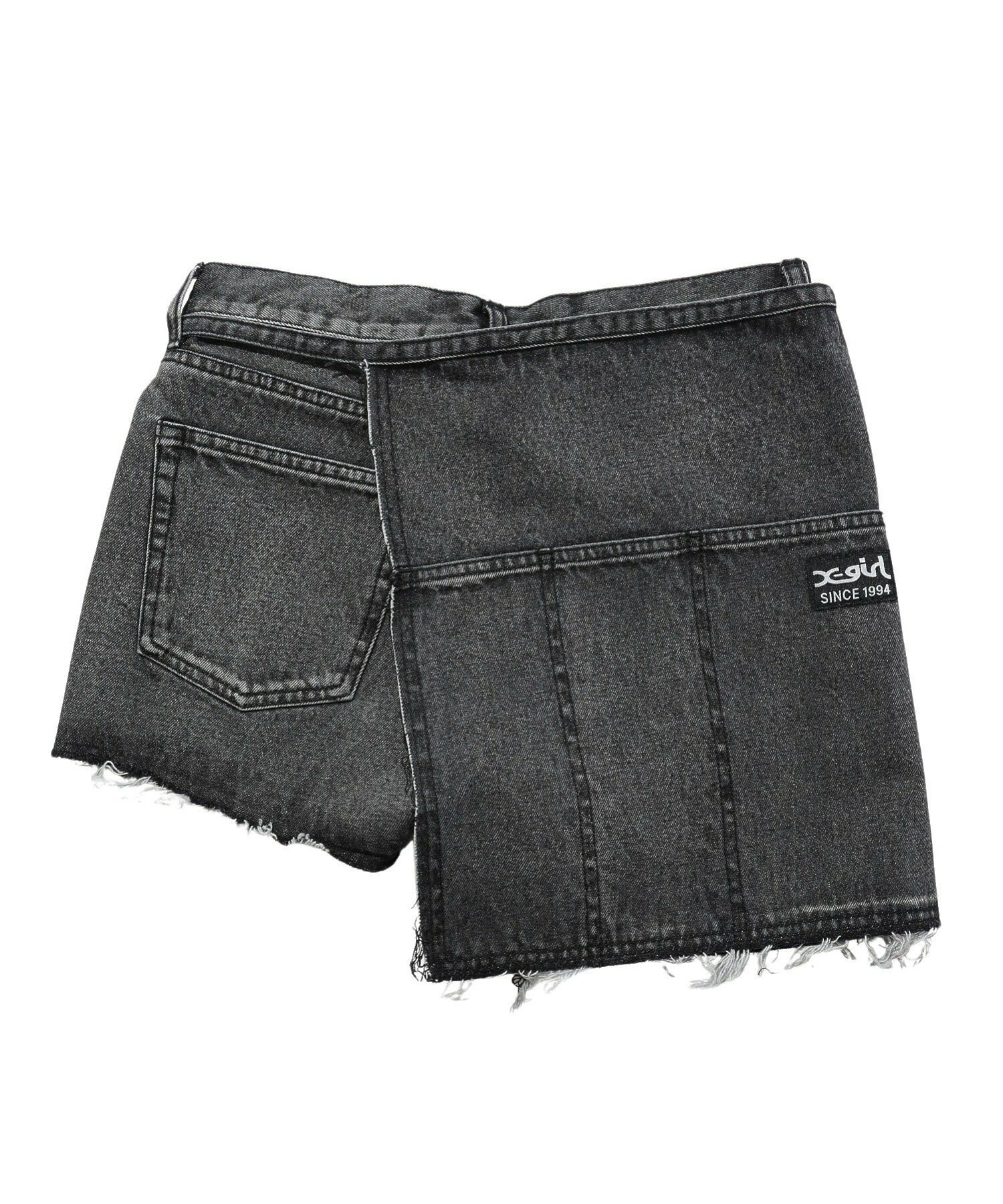 DENIM WRAP SHORT PANTS ショーツ X-girl